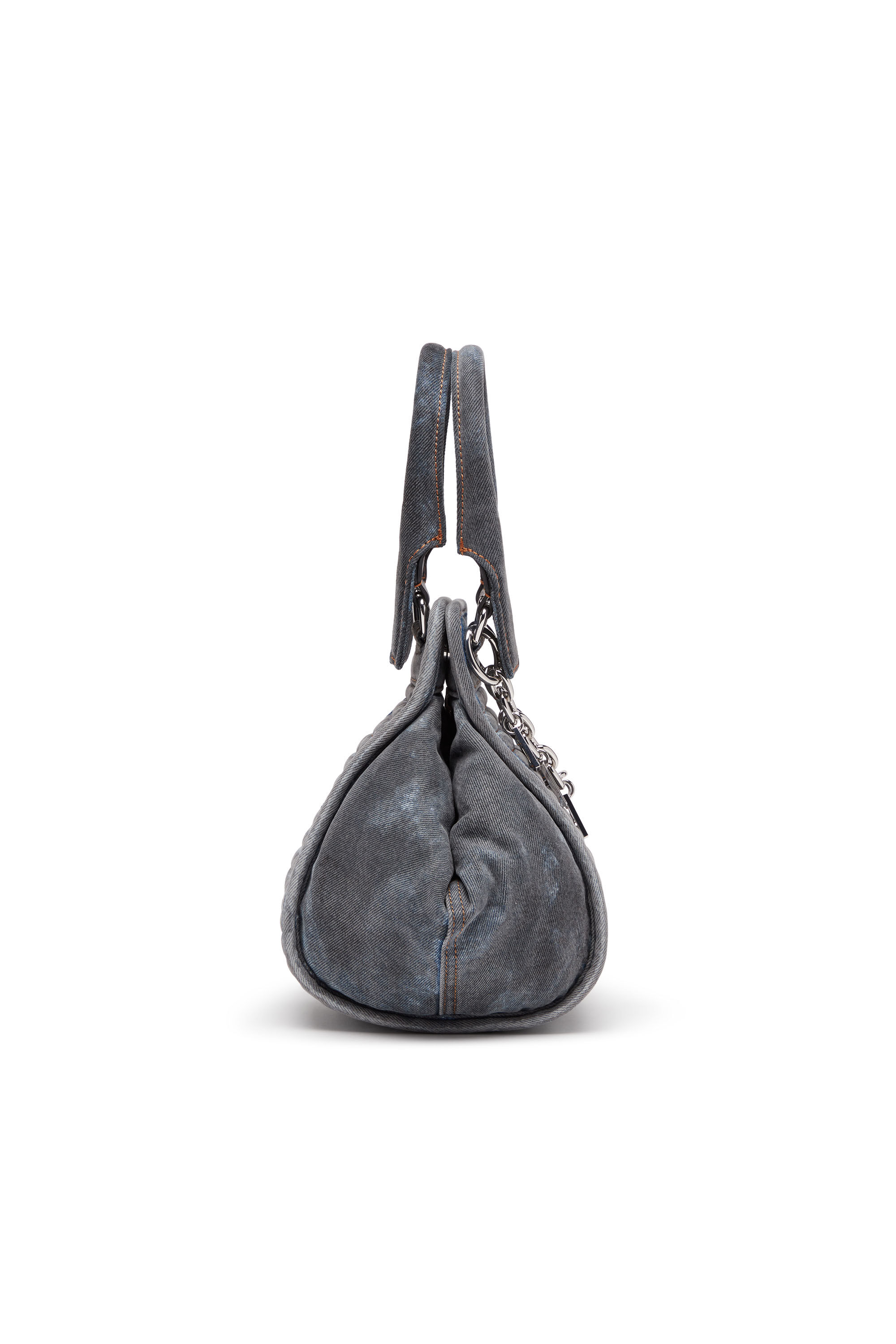 Diesel - D-VINA-XS, Femme D-Vina-XS-Sac à main en denim bicolore in Bleu - Image 4