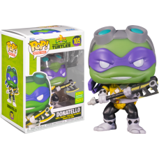 Power Rangers x Teenage Mutant Ninja Turtles - Donatello as Black Ranger Pop! Vinyl Figure (2022 Summer Convention Exclusive)