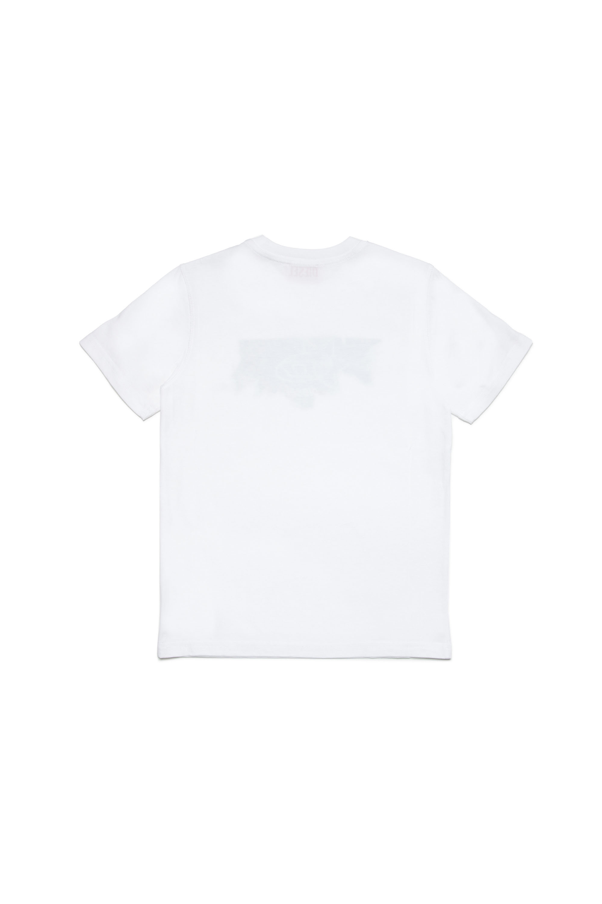 Diesel - TALLO, Man T-shirt with peel-off-effect graphic in White - Image 2