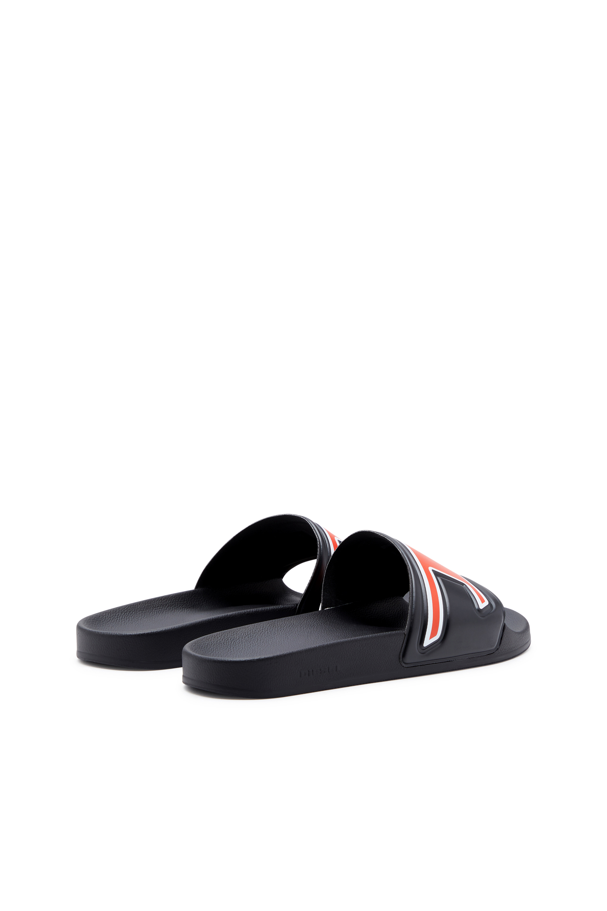 Diesel - SA-MAYEMI D, Man Sa-Mayemi-Pool slides with embedded D logo in Black - Image 3