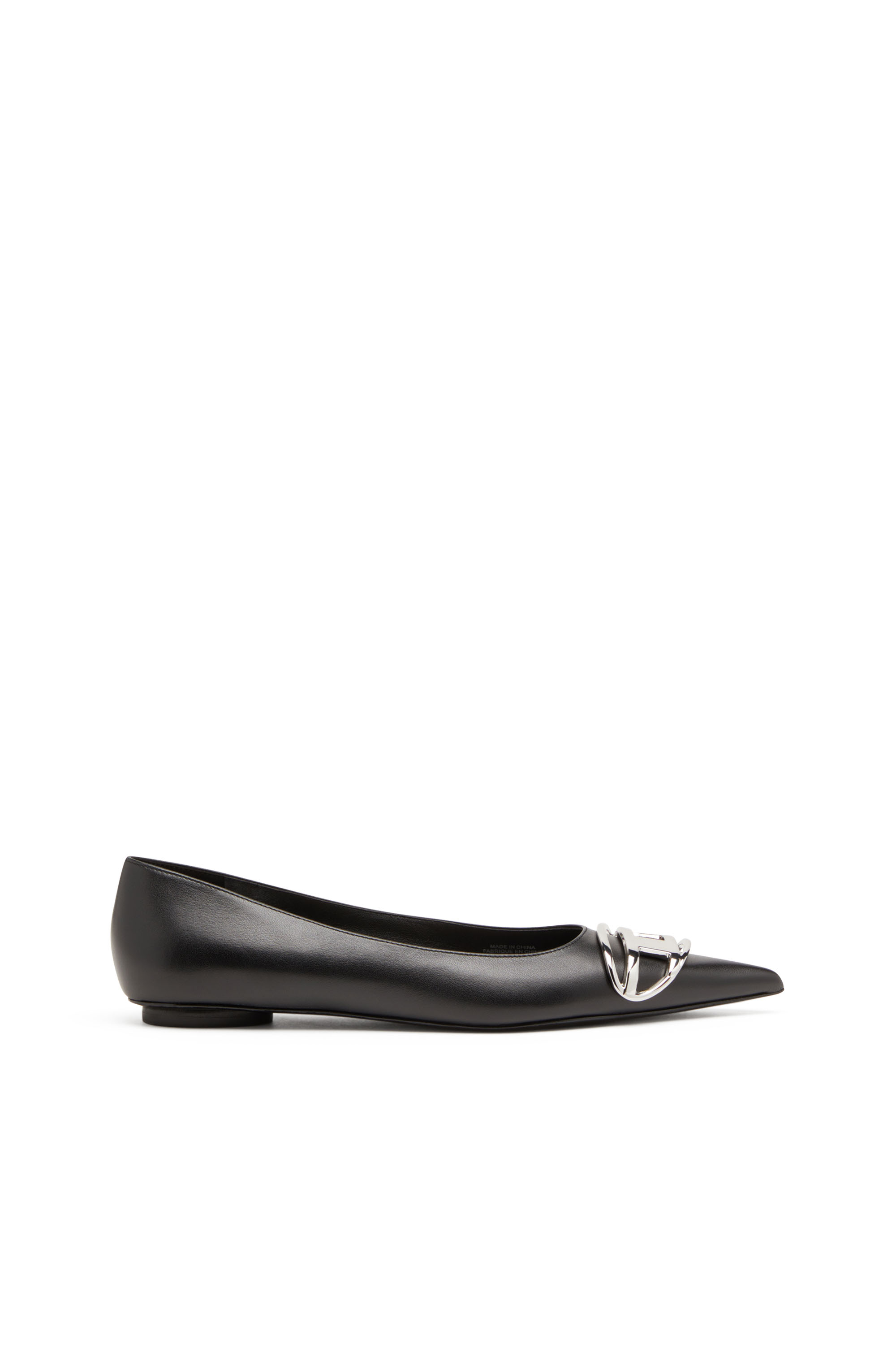 Diesel - D-VENUS BAL, Woman D-Venus-Ballerina flats in nappa leather in Black - Image 1