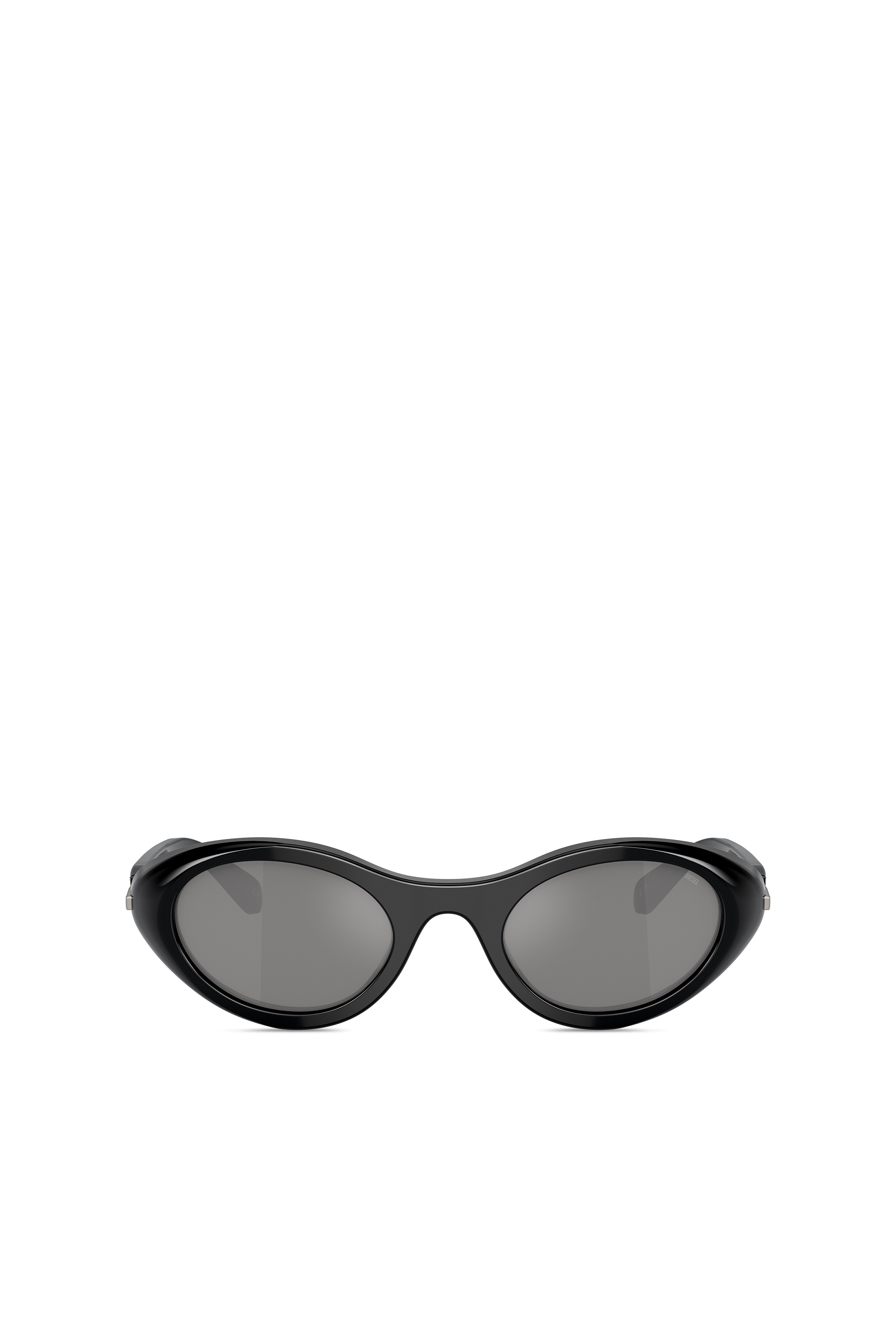 Diesel - 0DL2004, Unisex Wrap-around shape sunglasses in Black - Image 1