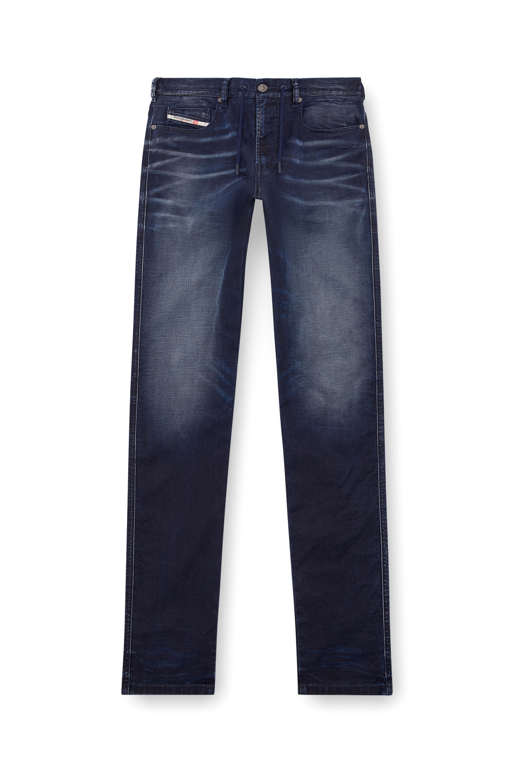 Diesel - Man Slim 2060 D-Strukt Joggjeans® 068LY, Dark Blue - Image 5