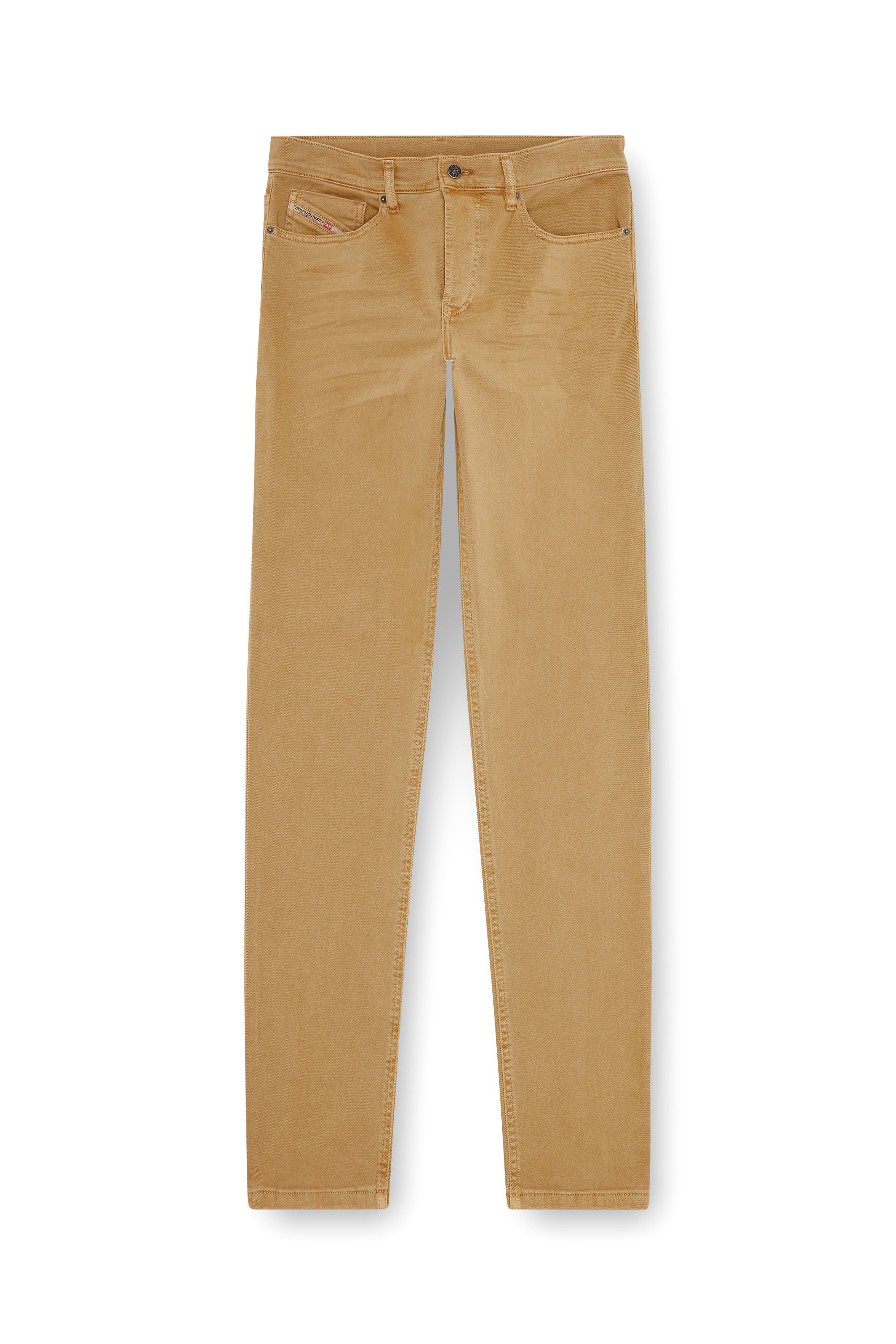 Diesel - Man Tapered Jeans 2023 D-Finitive 0QWTY, Light Brown - Image 3