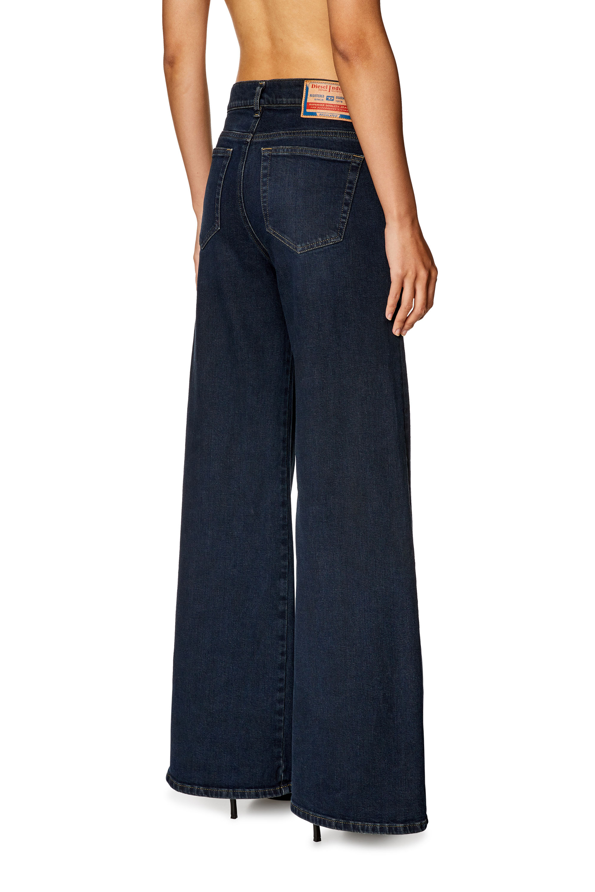 Diesel - Woman Bootcut and Flare Jeans 1978 D-Akemi 09H48, Dark Blue - Image 3