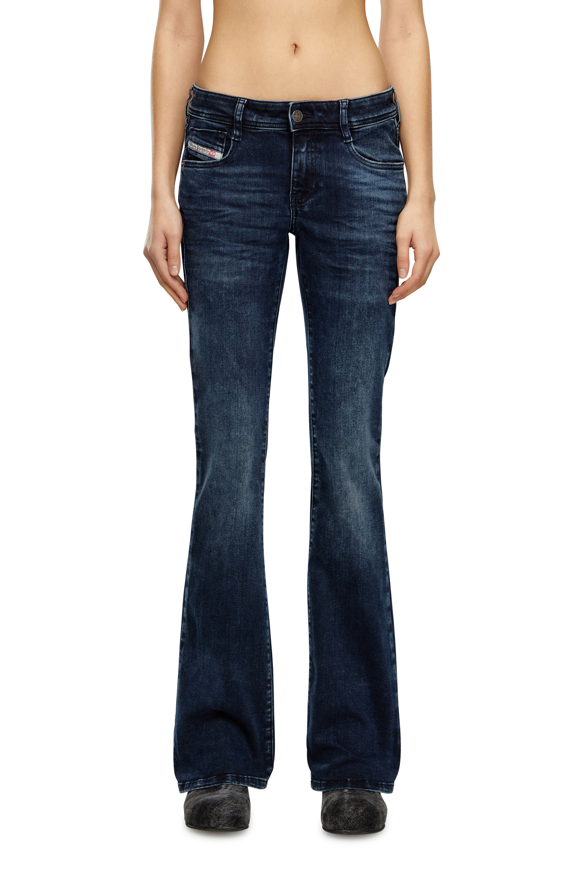 Diesel - Woman Bootcut and Flare Jeans 1969 D-Ebbey 0ENAR, Dark Blue - Image 2