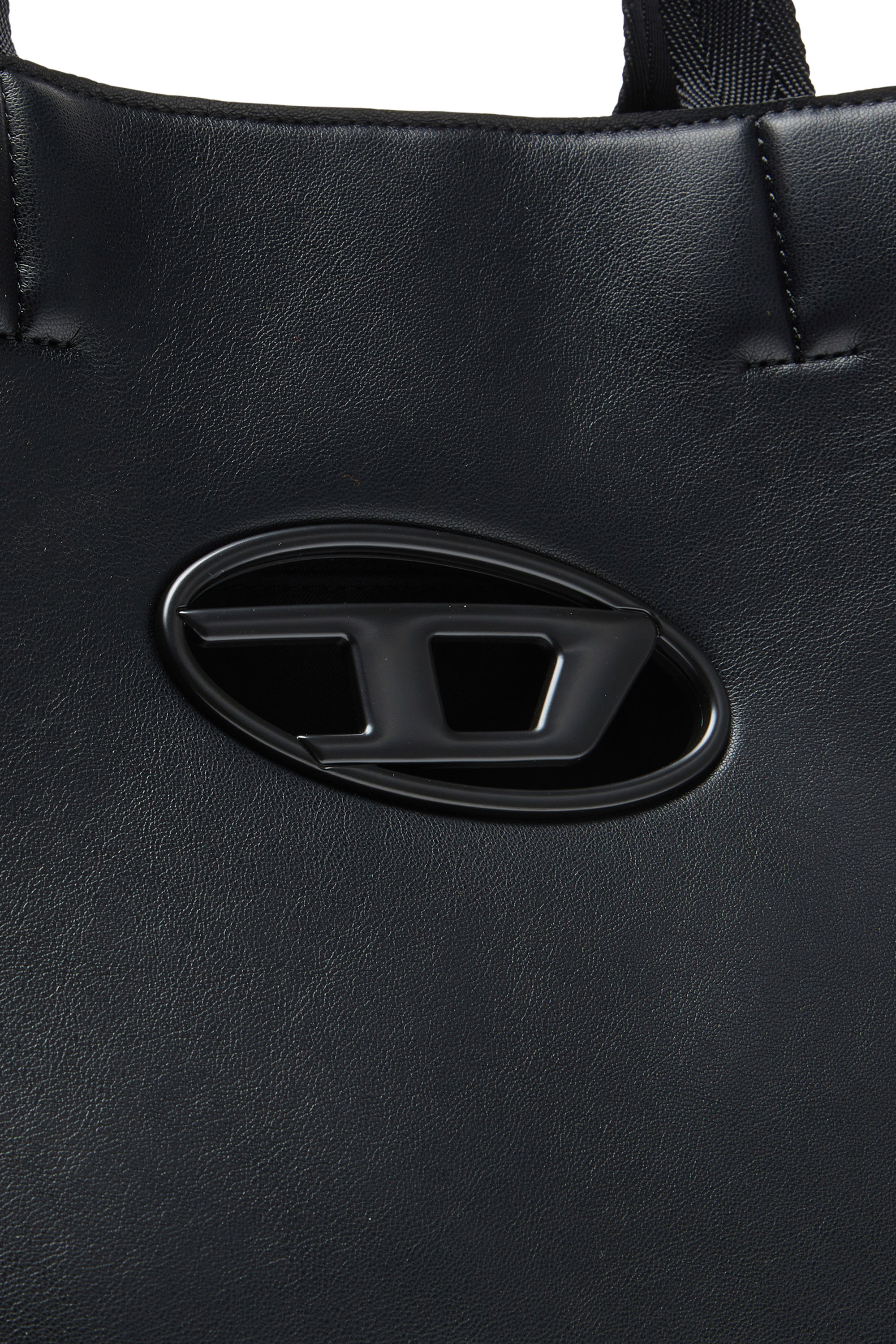 Diesel - HOLI-D SHOPPER NS, Unisex Holi-D-Tote bag in bonded technical fabric in Black - Image 5