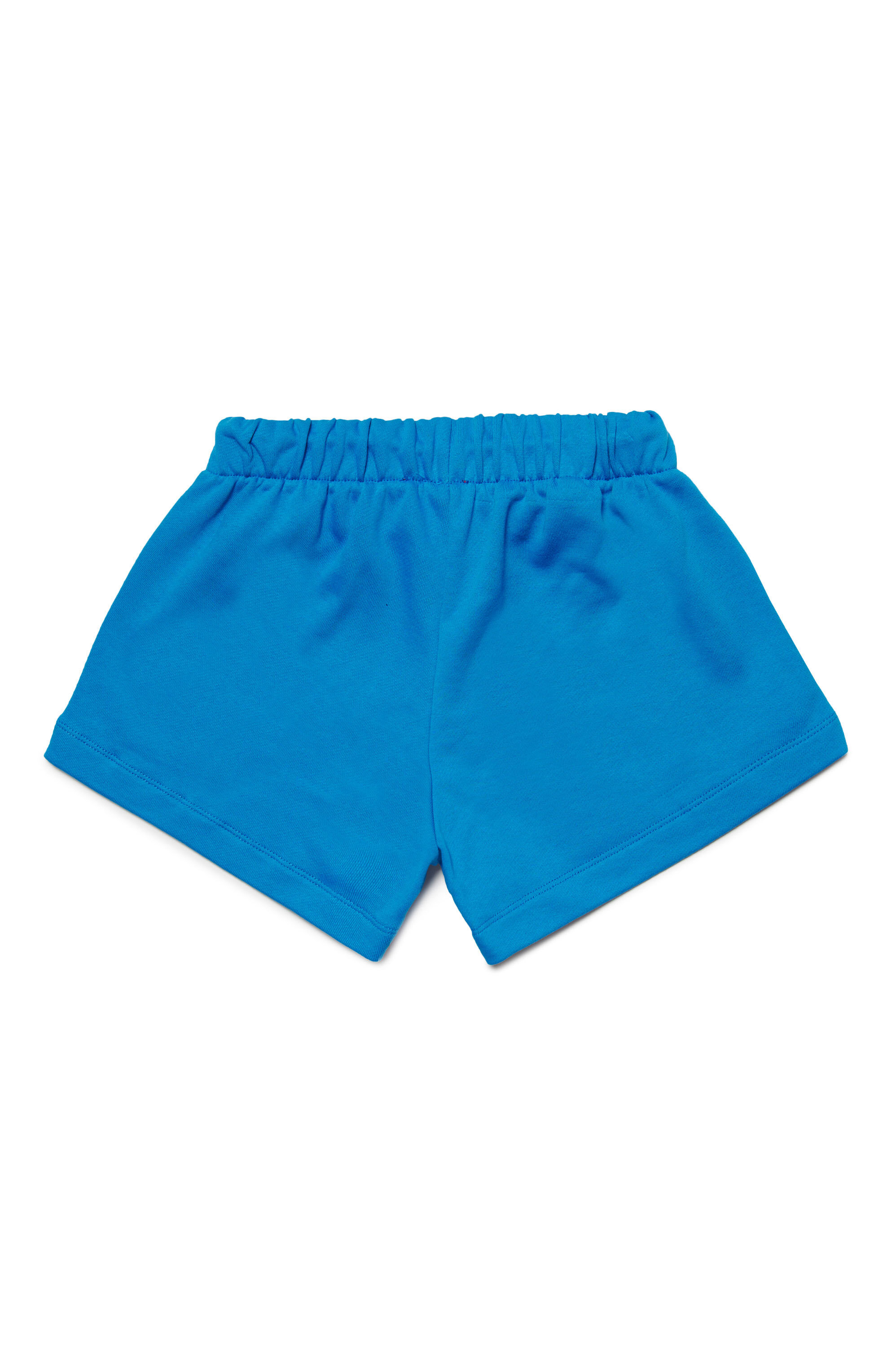 Diesel - PAGLIFE, Woman Sweat shorts with puffy Oval D logo in Blue - Image 2