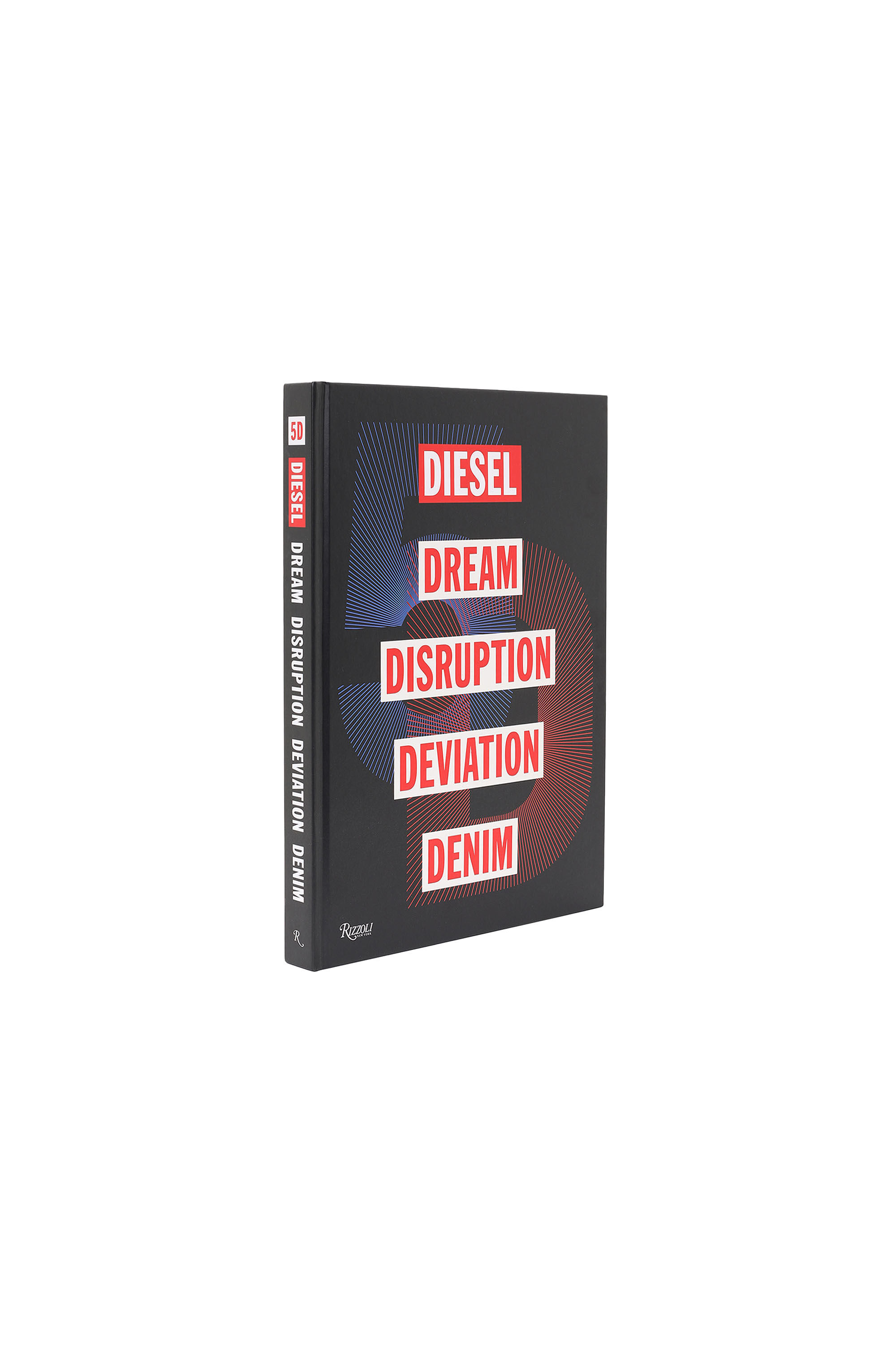 Diesel - 5D Diesel Dream Disruption Deviation Denim, Unisex's Diesel Denim Book in Black - 3