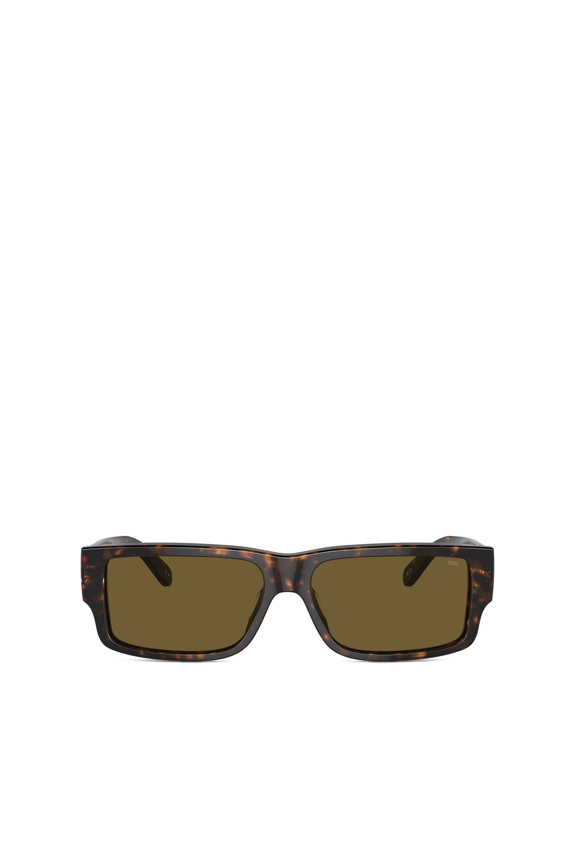 Diesel - 0DL2003, Man Rectangle sunglasses in Brown - Image 1