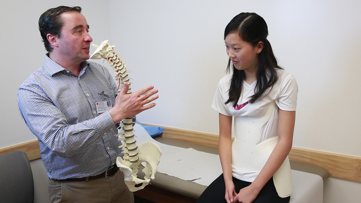 Dr. Policy with scoliosis patient