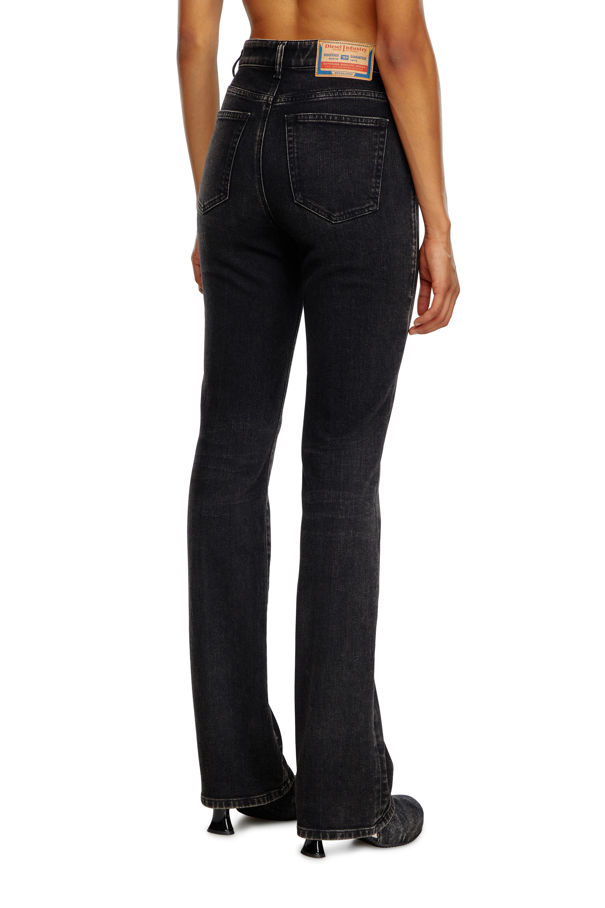 Diesel - Woman's Bootcut and Flare Jeans 2003 D-Escription 09I30, Black/Dark grey - 2