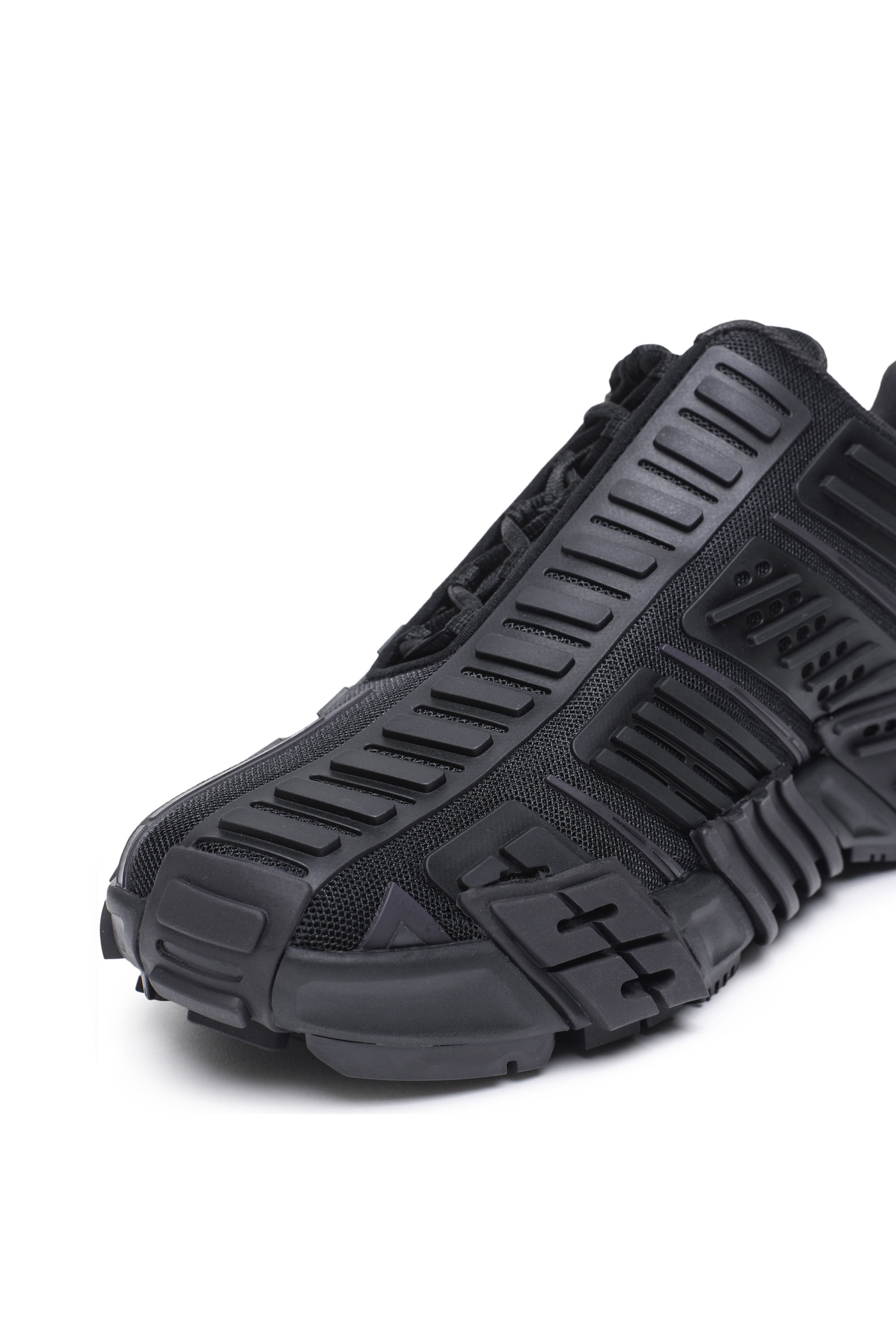 Diesel - S-PROTOTYPE LOW, Man S-Prototype Low - Sneakers in mesh and rubber in Black - Image 7