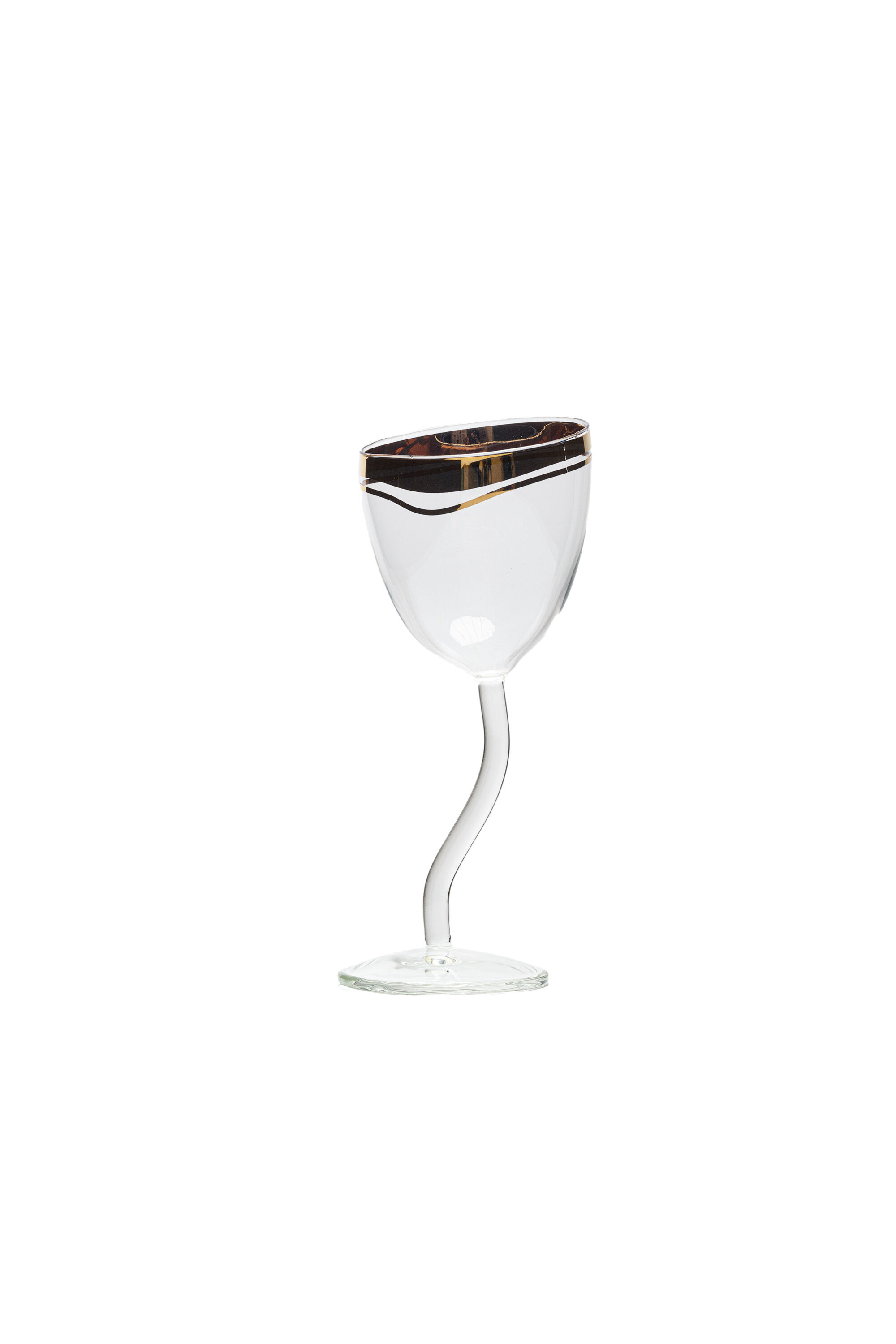 Diesel - 11255 WINE GLASS "CLASSIC ON ACID - REGA, Unisex's Wine glass in White - 1