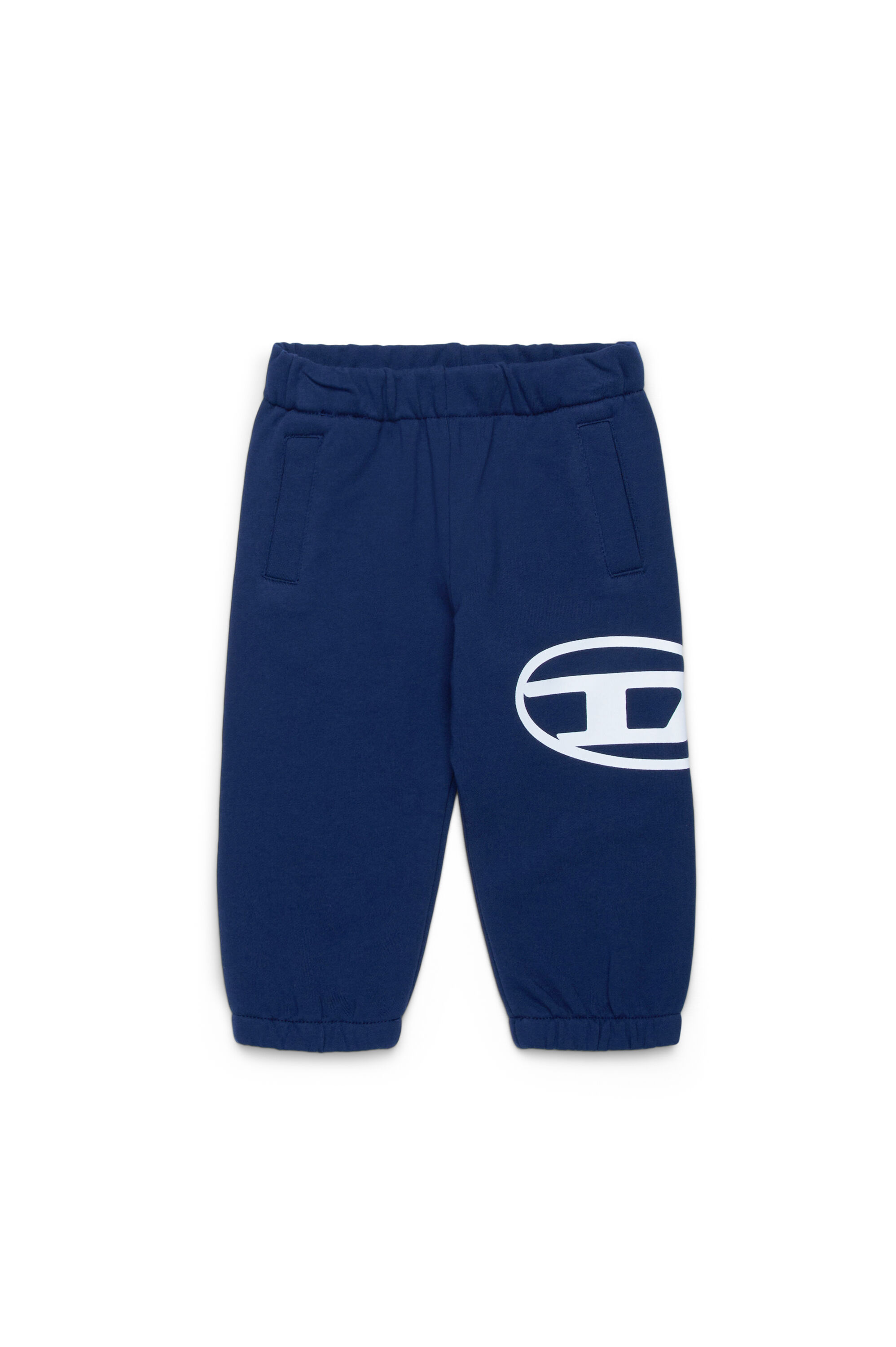 Diesel - PCERB, Unisex's Sweatpants with Oval D print in Blue - 1