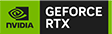Nvidia GEFORCE RTX Studio AI Color Badge