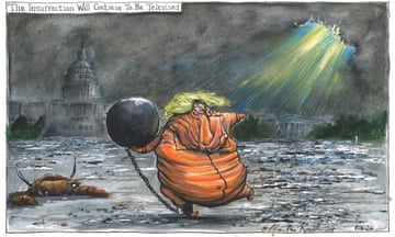 Martin Rowson on the conviction of Donald Trump – cartoon