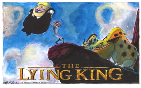 GraunTheLyingKing Martin Rowson