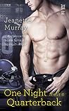 One Night with a Quarterback by Jeanette Murray