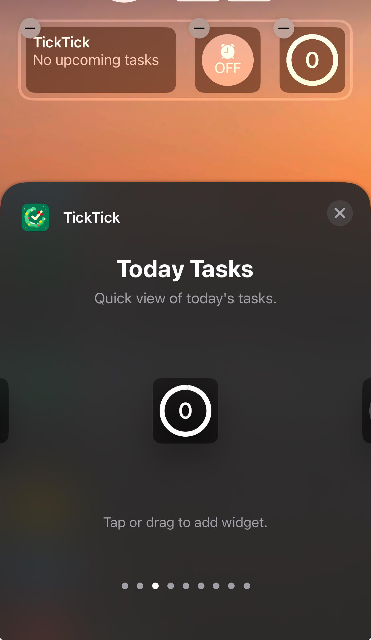 r/ticktick - Anyone want it show overdue along with today task too? It’s will be easier:)