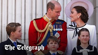 video: Trooping the Colour: Princess of Wales returns to public life - as it happened