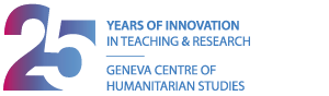 Center for Humanitarian Studies - 25 year logo