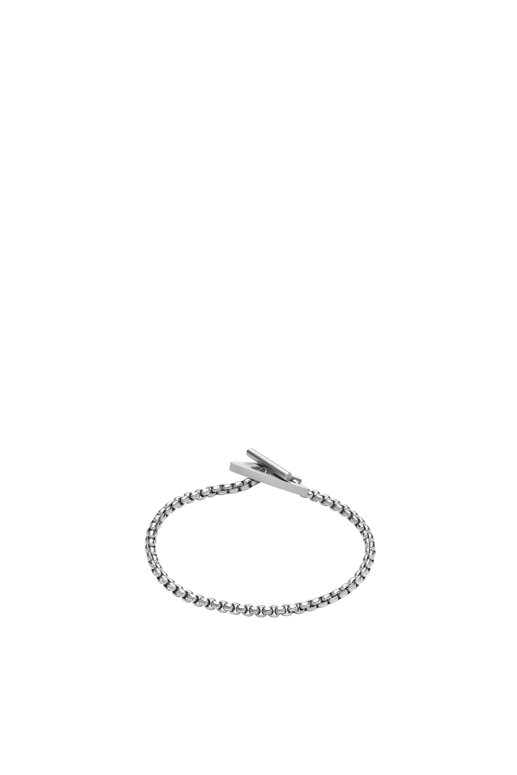 Diesel - DX1476, Unisex's Stainless steel chain bracelet in Silver - 2