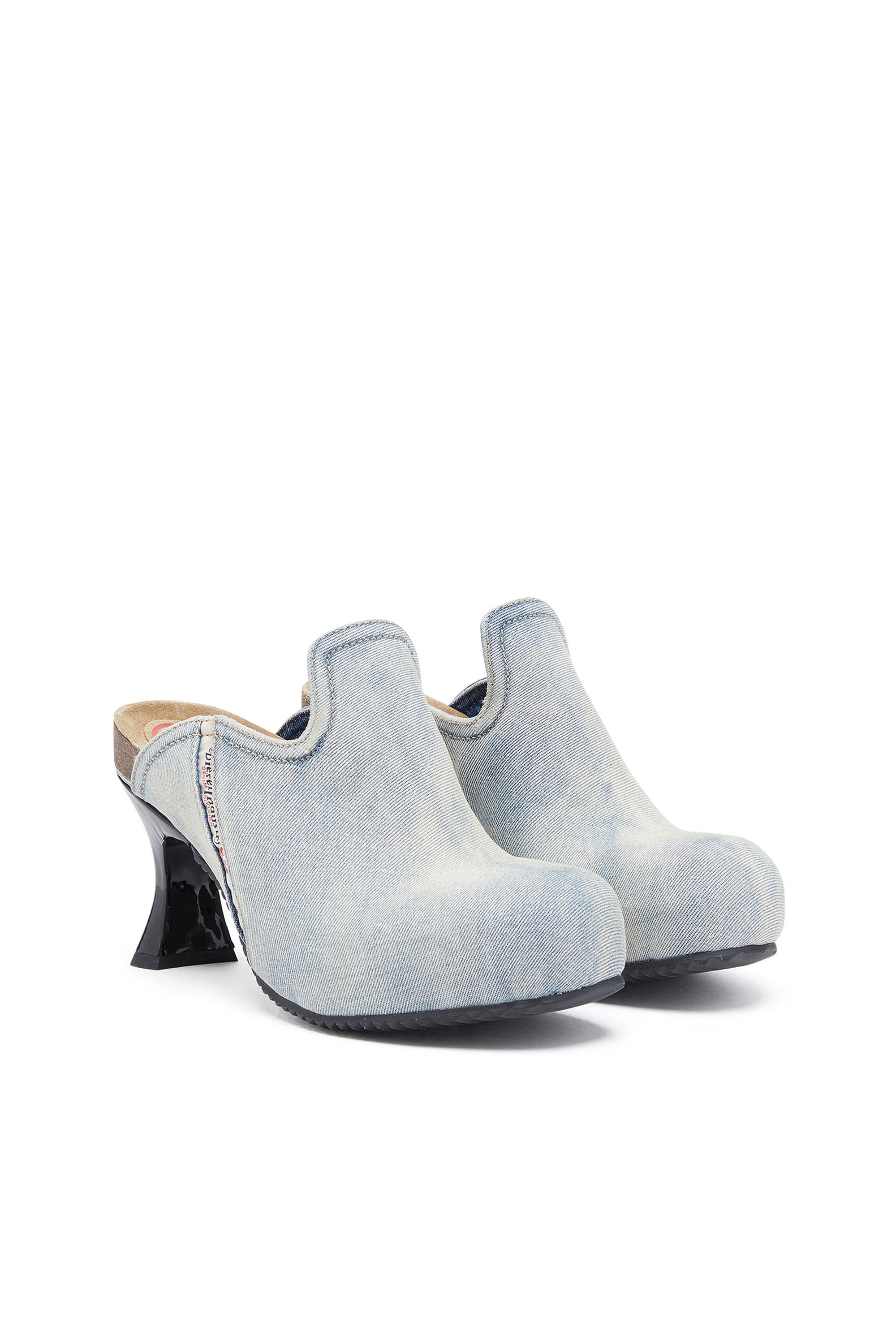 Diesel - D-WOODSTOCK ML W, Woman's D-Woodstock-Denim mules in Blue - 2