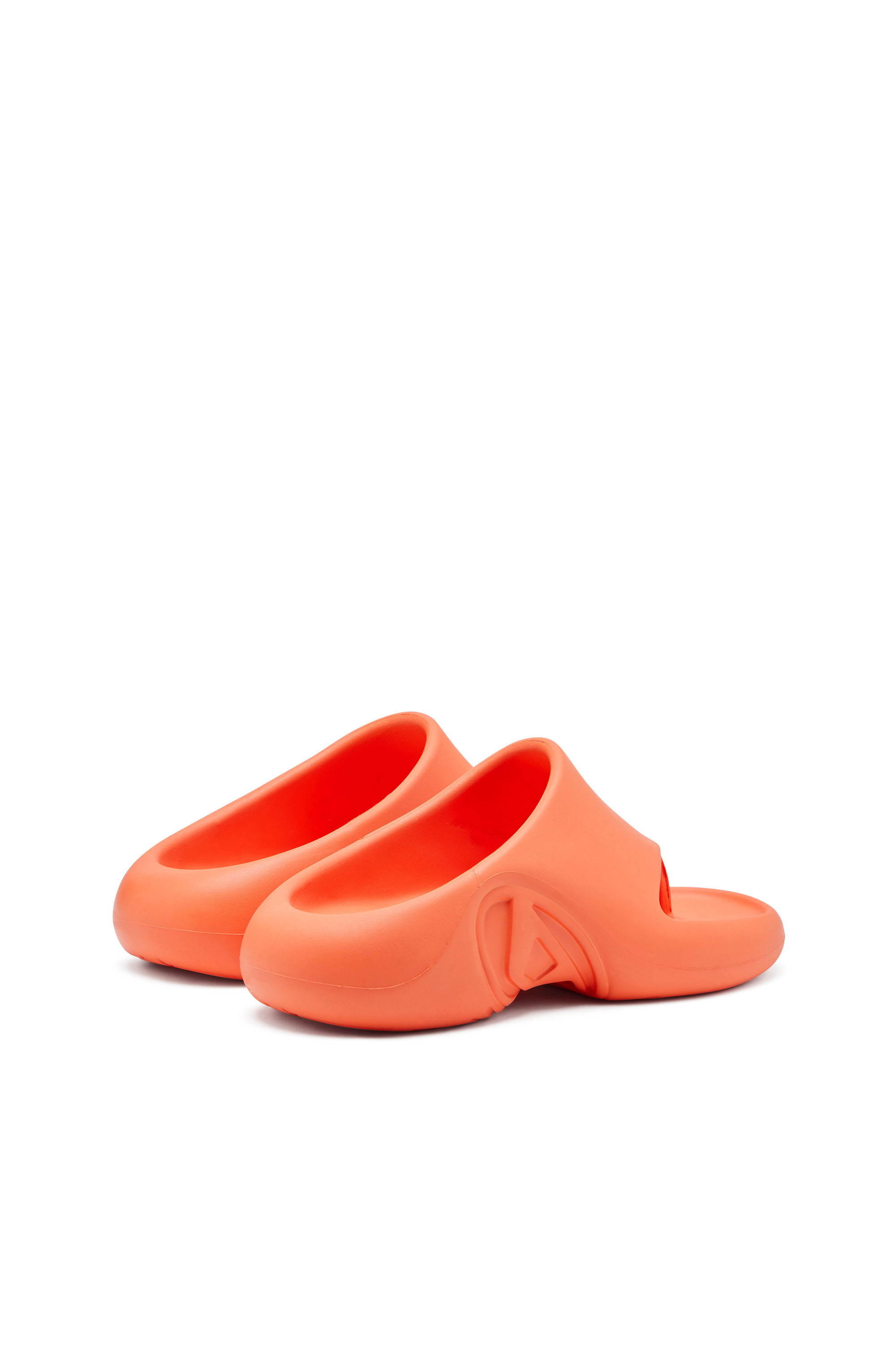 Diesel - SA-MAUI X, Unisex Sa-Maui-Rubber mule flip-flop in Orange - Image 3