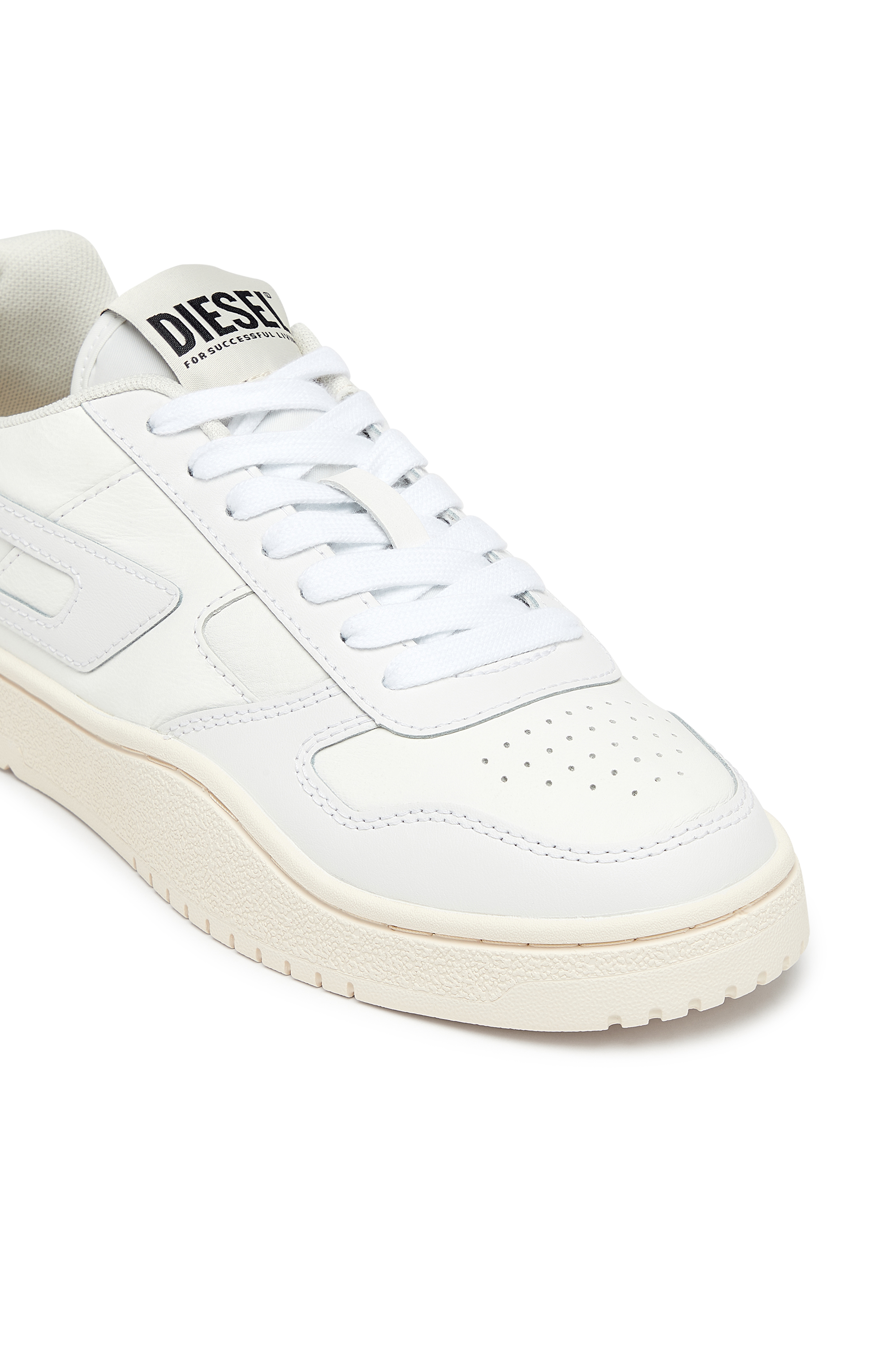 Diesel - S-UKIYO V2 LOW W, Woman S-Ukiyo V2 Low W - Low-top sneakers with D branding in White - Image 6