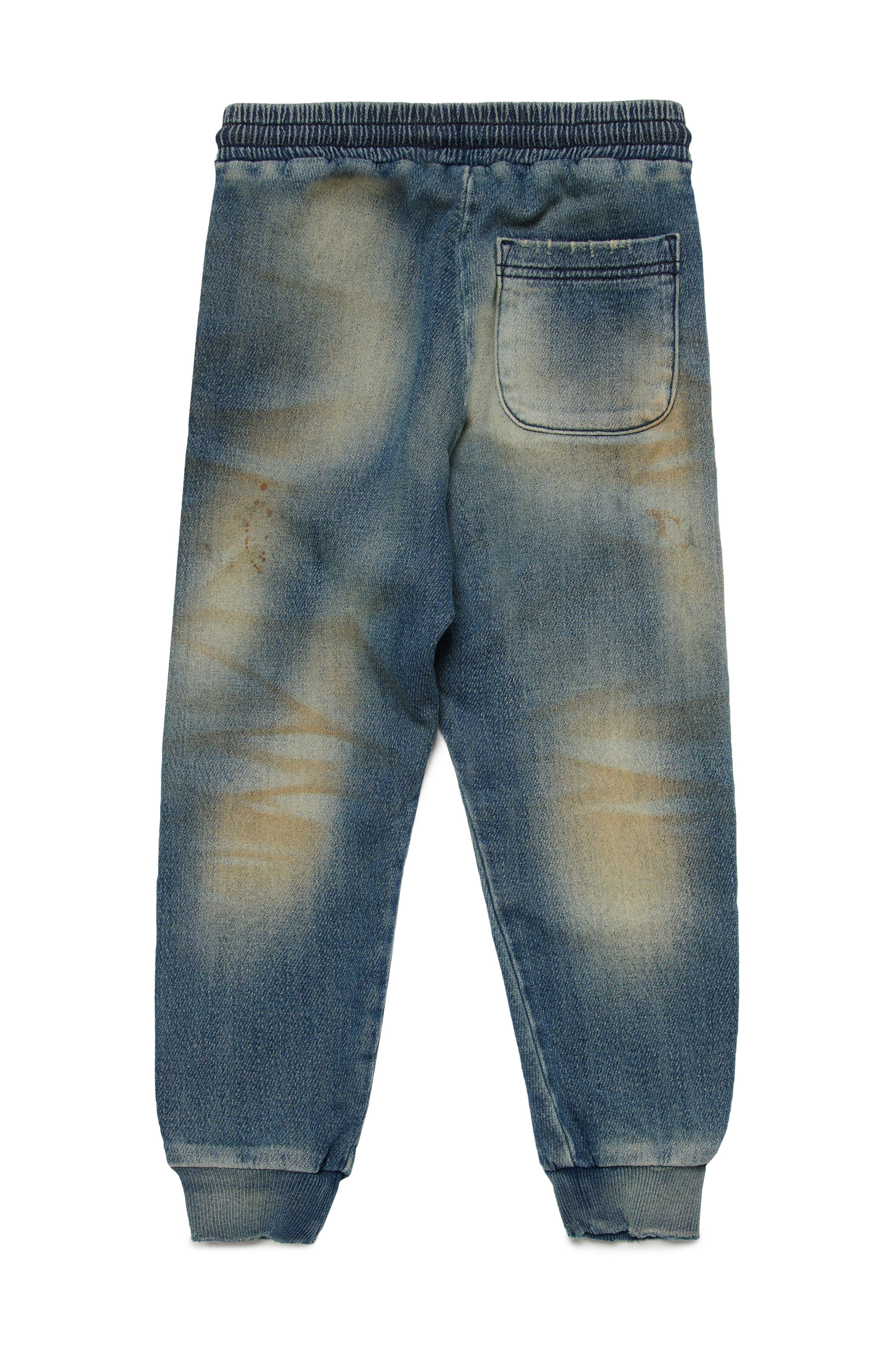 Diesel - PTARY JJJ, Man Joggers in Track Denim in Blue - Image 2