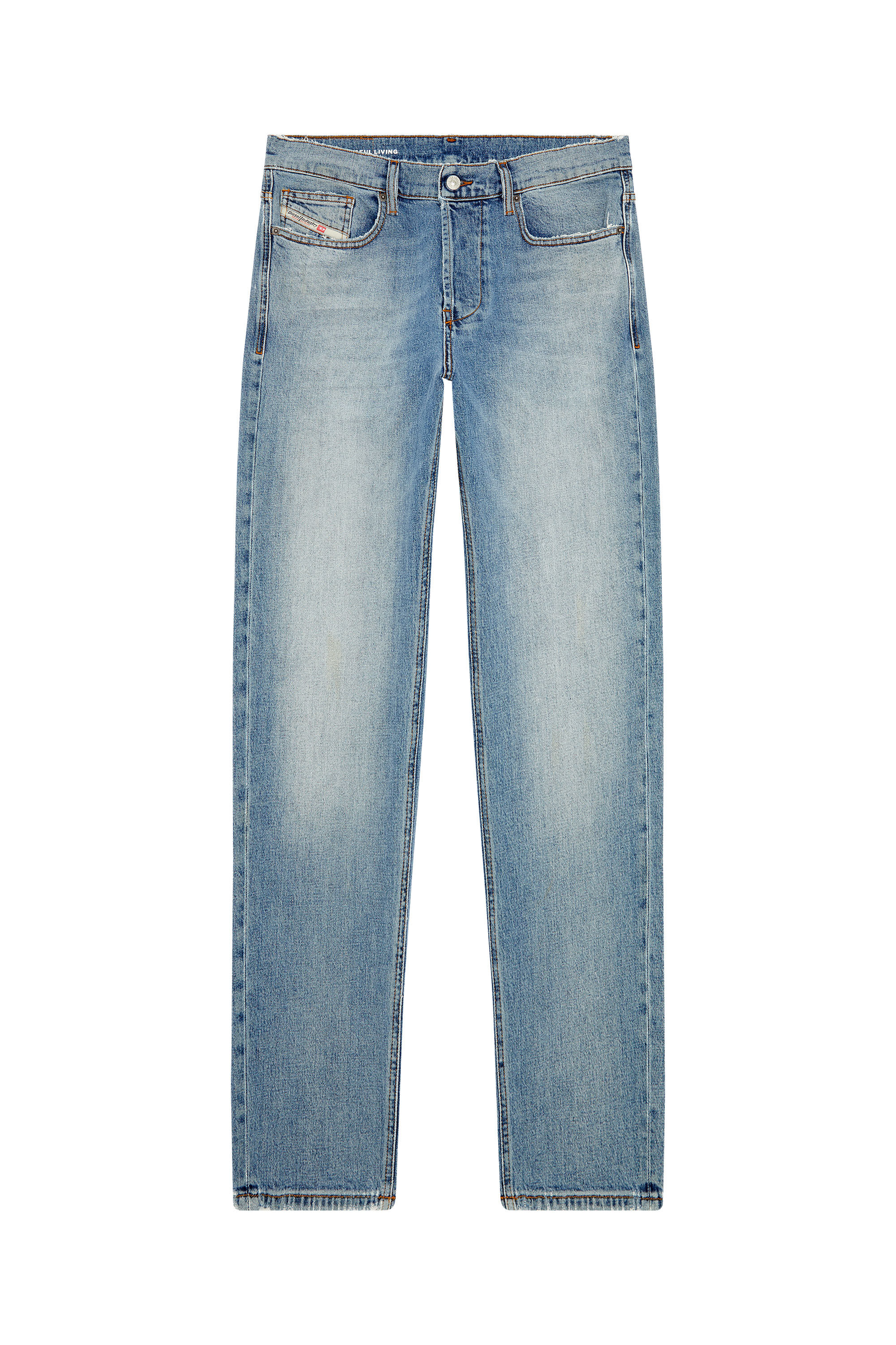 Diesel - Man Straight Jeans 2010 D-Macs 0DQAD, Light Blue - Image 2