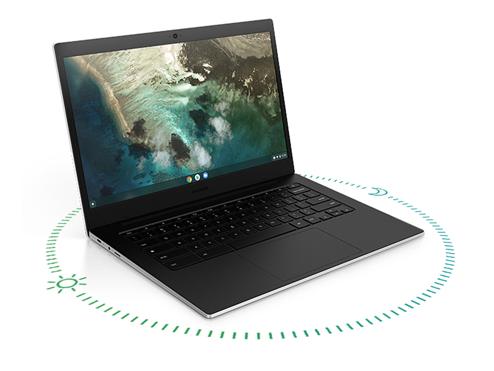 Thumbnail image of Galaxy Chromebook Go 14&quot;, Silver (Wi-Fi)