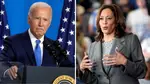 Joe Biden (l) and Kamala Harris (r)