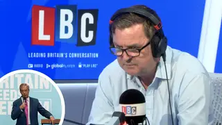 Mel Stride speaks to LBC's Nick Ferrari at Breakfast