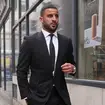 Kyle Walker arriving at the Central Family Court in London.