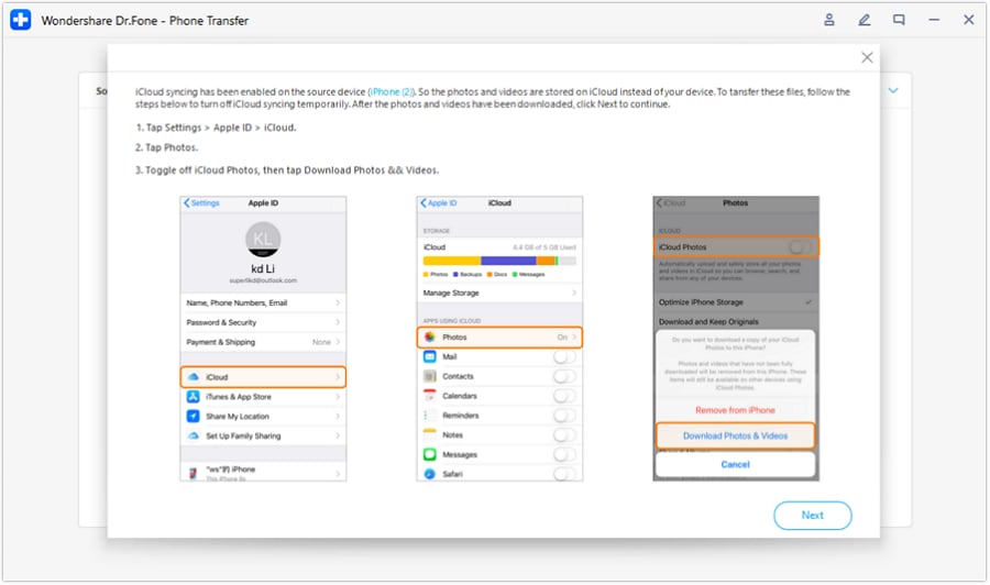 Disable iCloud syncing for your iPhone.