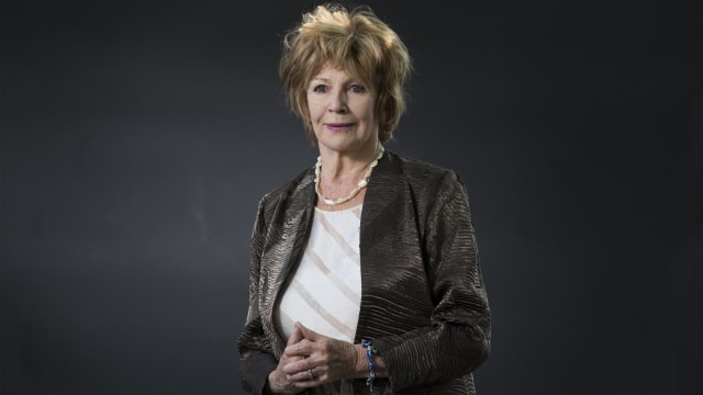 Edna O'Brien attends the Edinburgh International Book Festival.