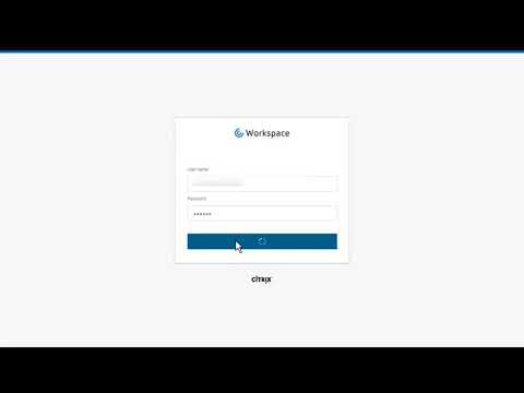 Video of launching applications and desktops
