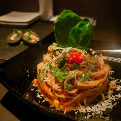 さらに進化した『フレッシュバジルトマトパスタ』