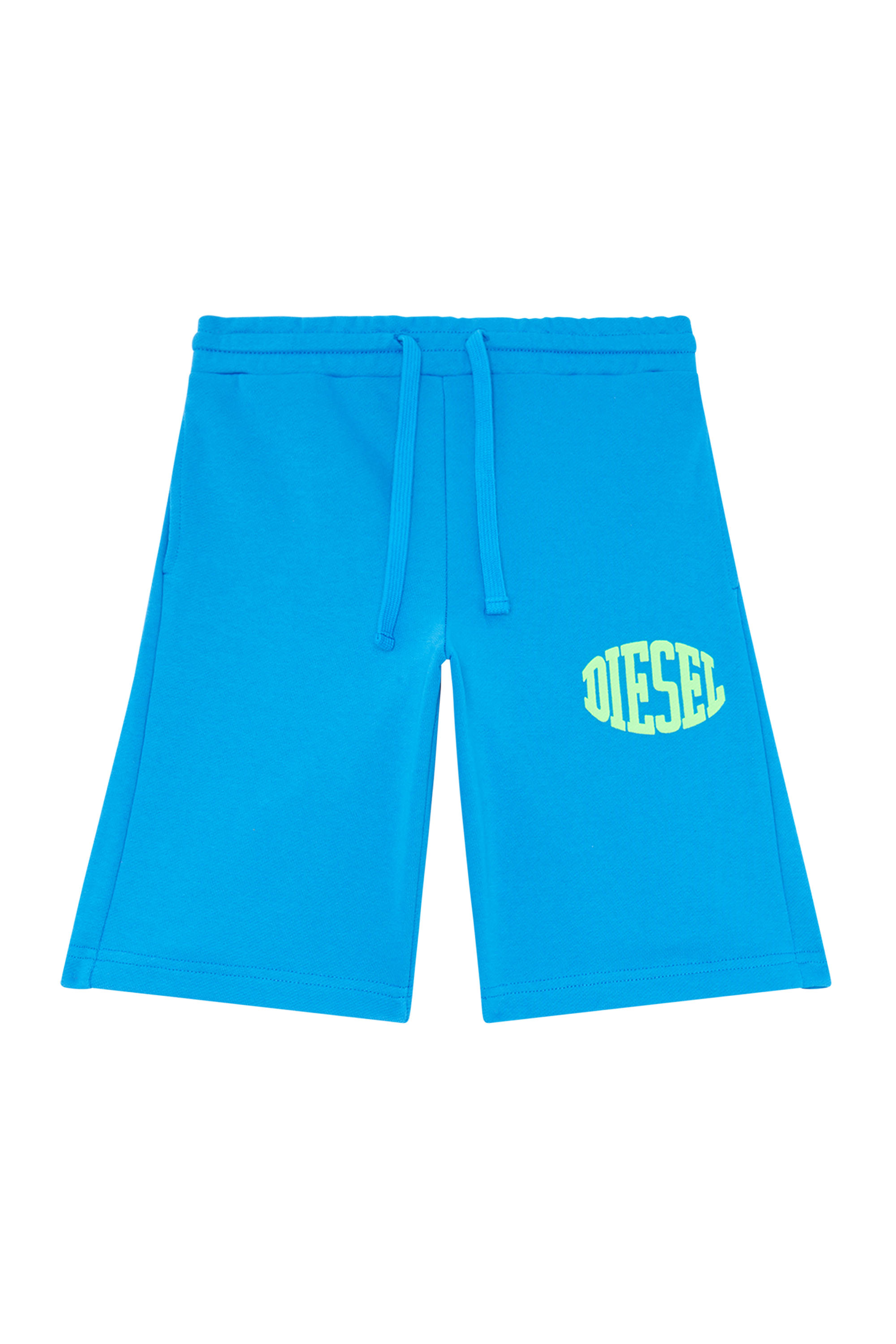 Diesel - PBOL, Uomo Shorts sportivi con scritta Diesel in Blu - Image 1