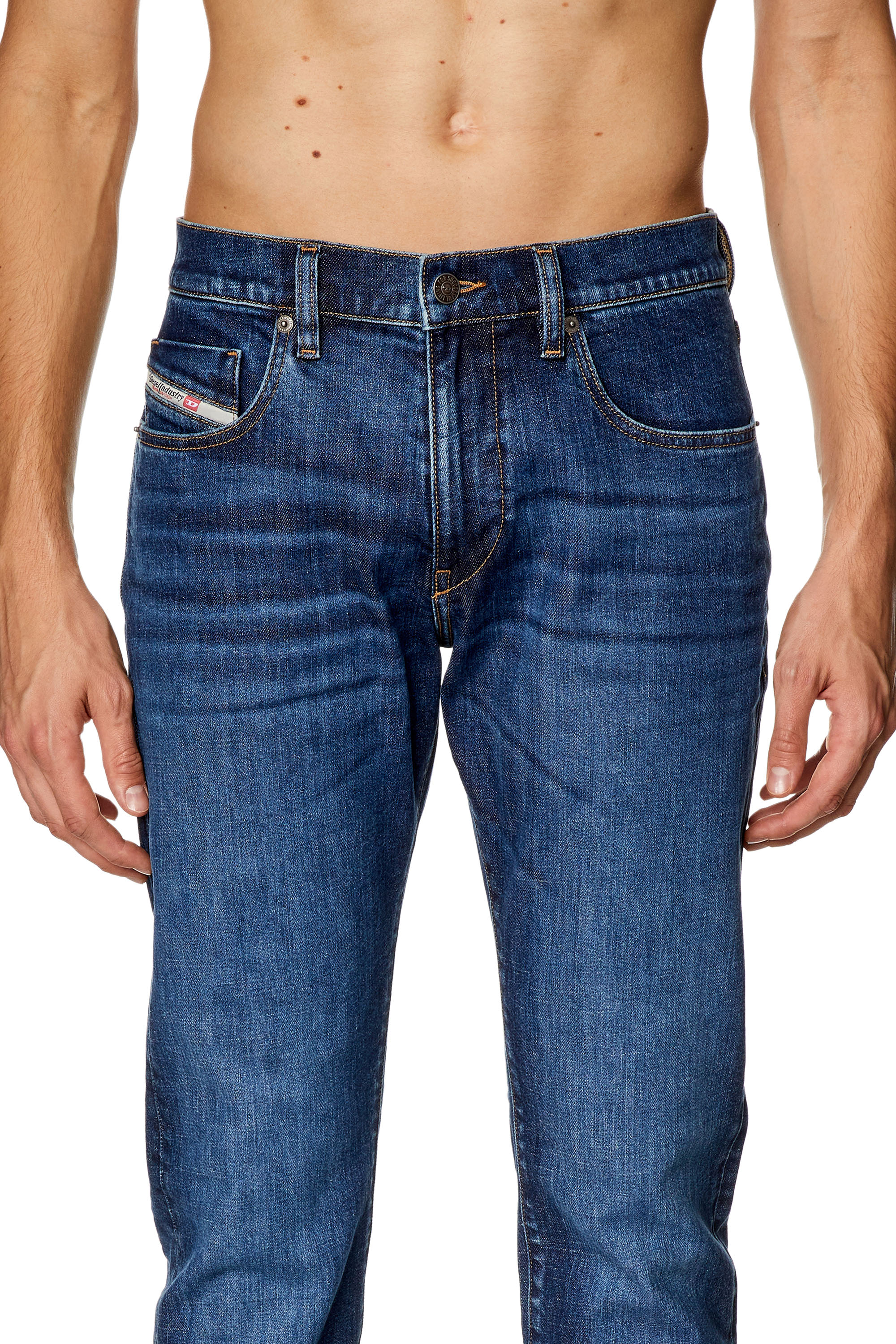 Diesel - Uomo Slim Jeans 2019 D-Strukt 0PFAZ, Blu Scuro - Image 5