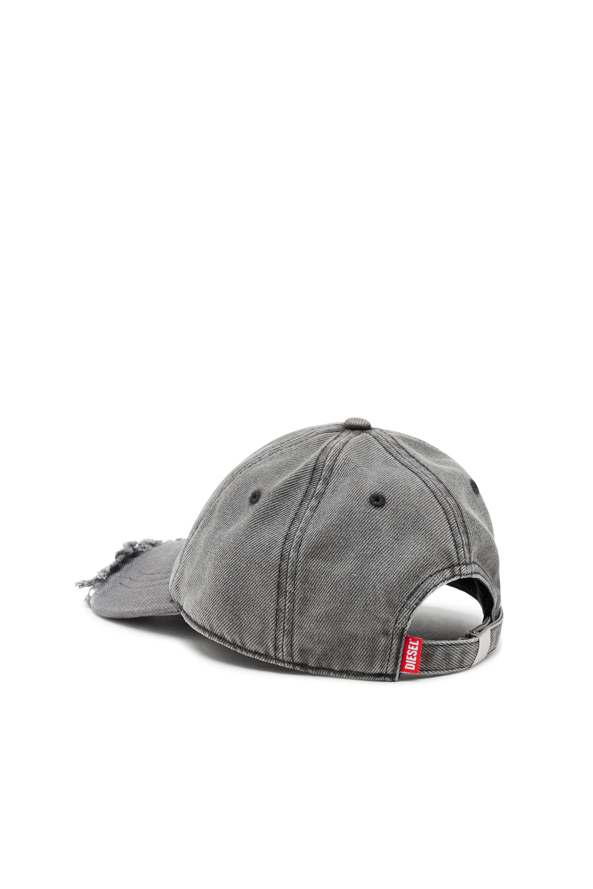 Diesel - C-REEP-2, Man Baseball cap with destroyed peak in Grey - Image 2