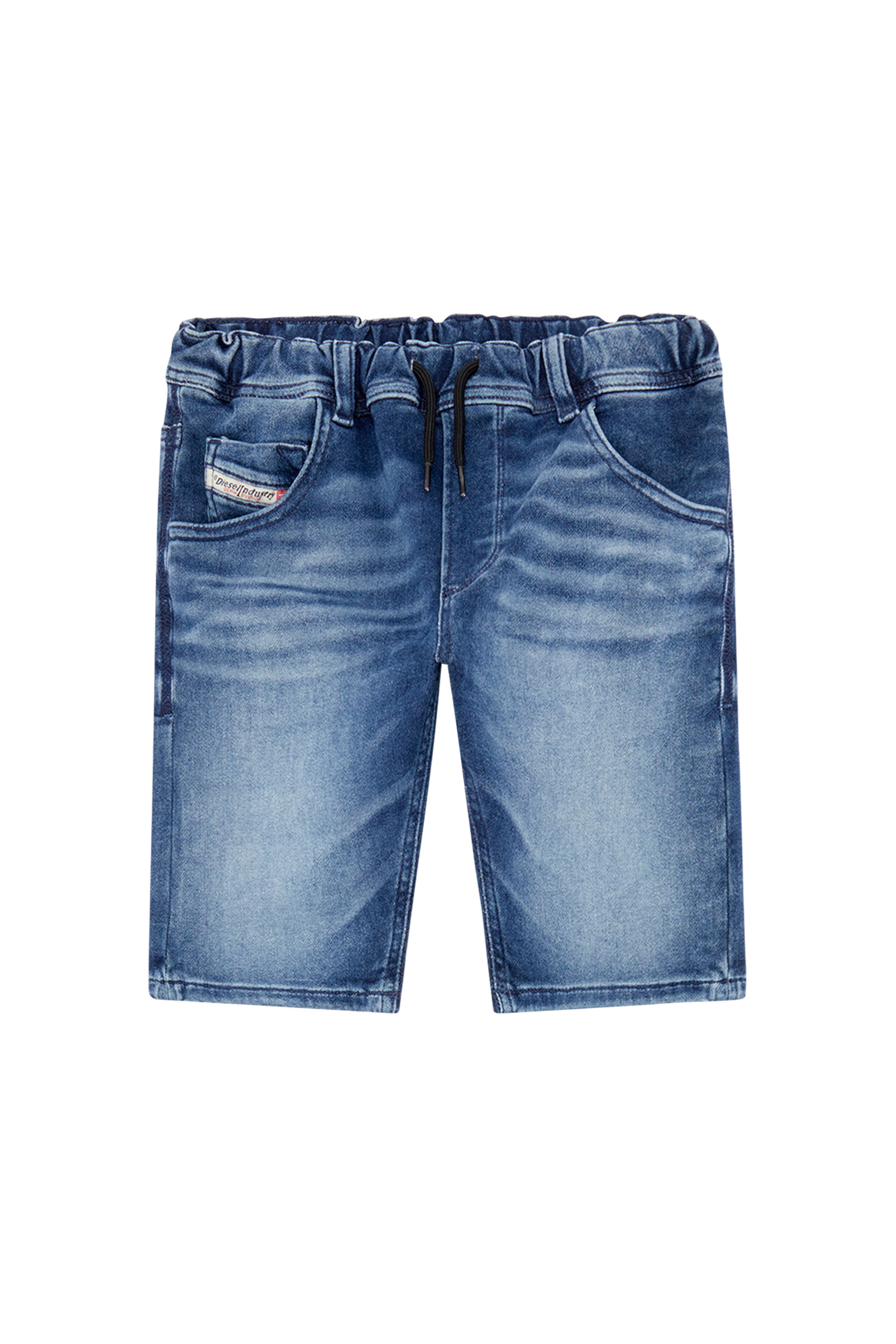 Diesel - KROOLEY-NE-J SH JJJ, Uomo Shorts Krooley in tessuto JoggJeans in Blu - Image 1