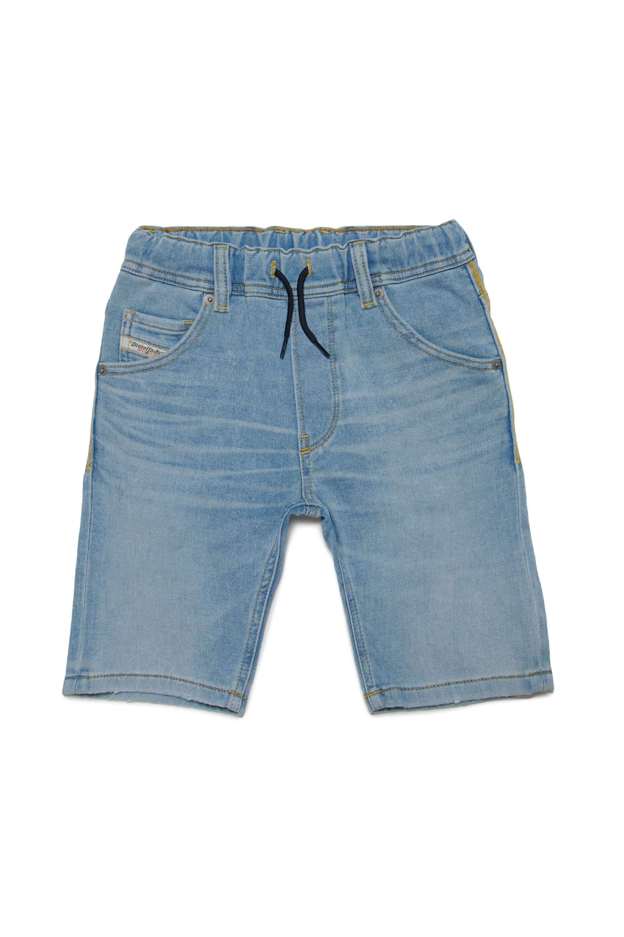 Diesel - KROOLEY-NE-J SH JJJ, Uomo Shorts Krooley in tessuto JoggJeans in Blu - Image 1