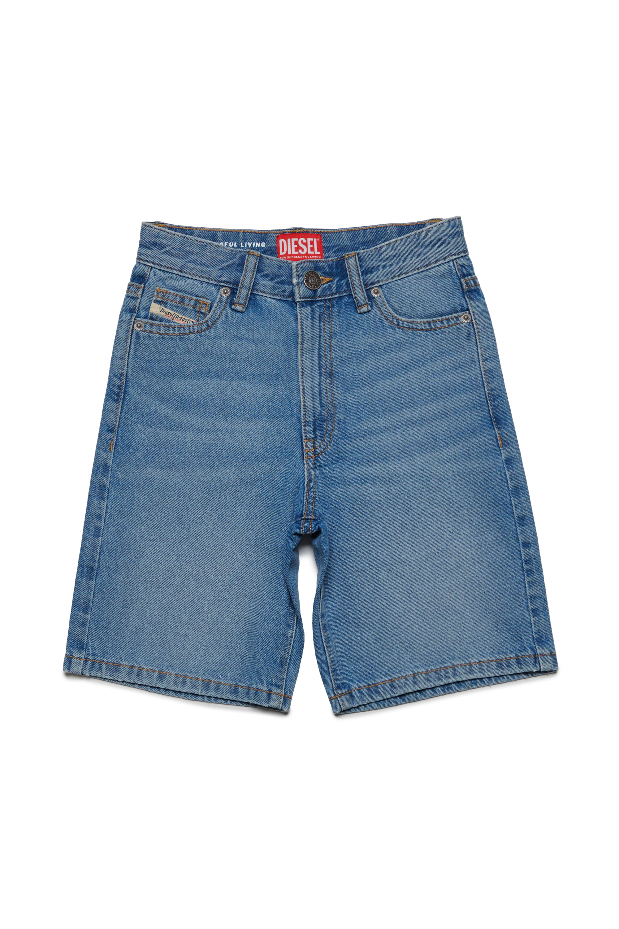 Diesel - D-MACS-SH-J, Uomo Bermuda in denim in Blu - Image 1