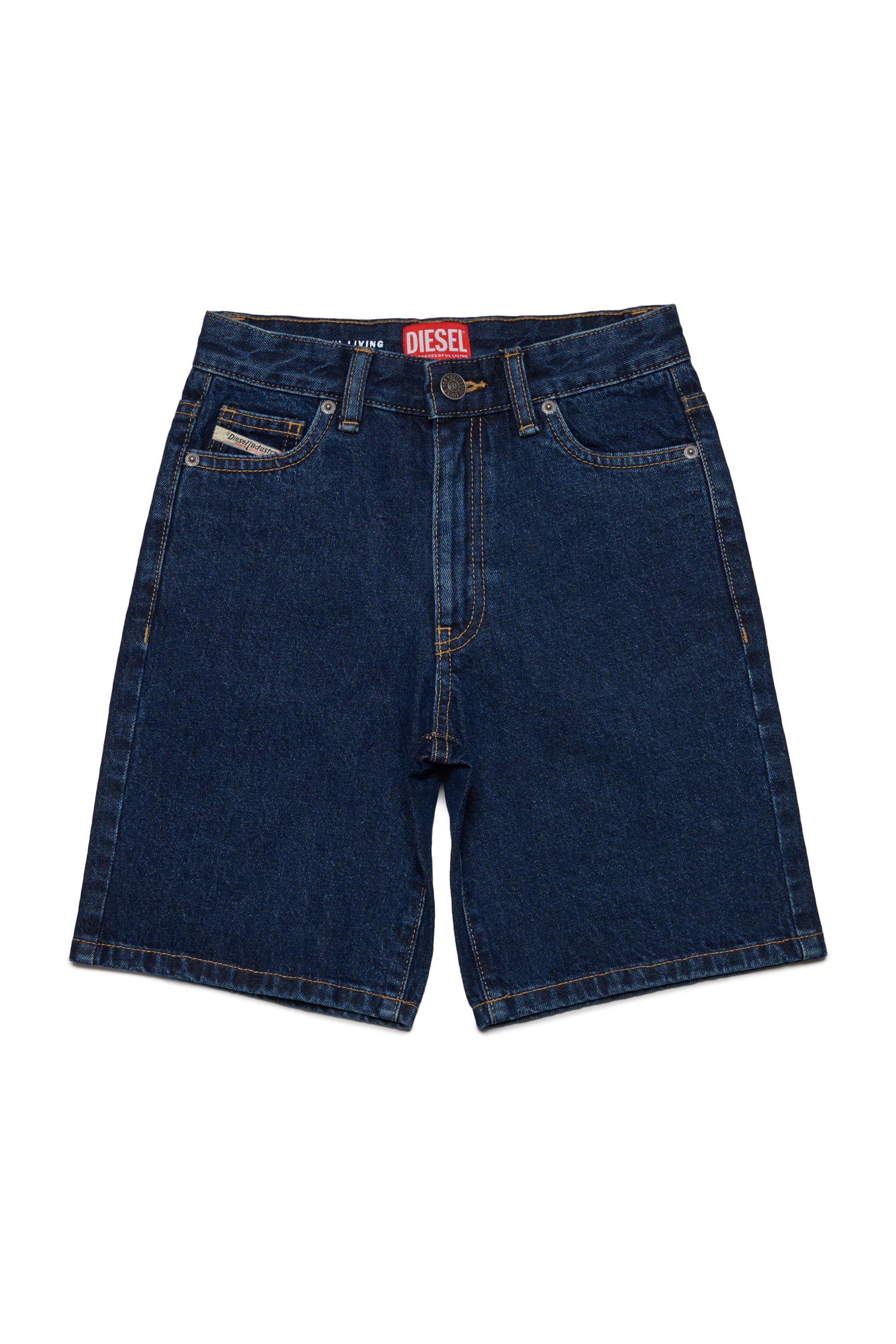 Diesel - D-MACS-SH-J, Uomo Bermuda in denim in Blu - Image 1