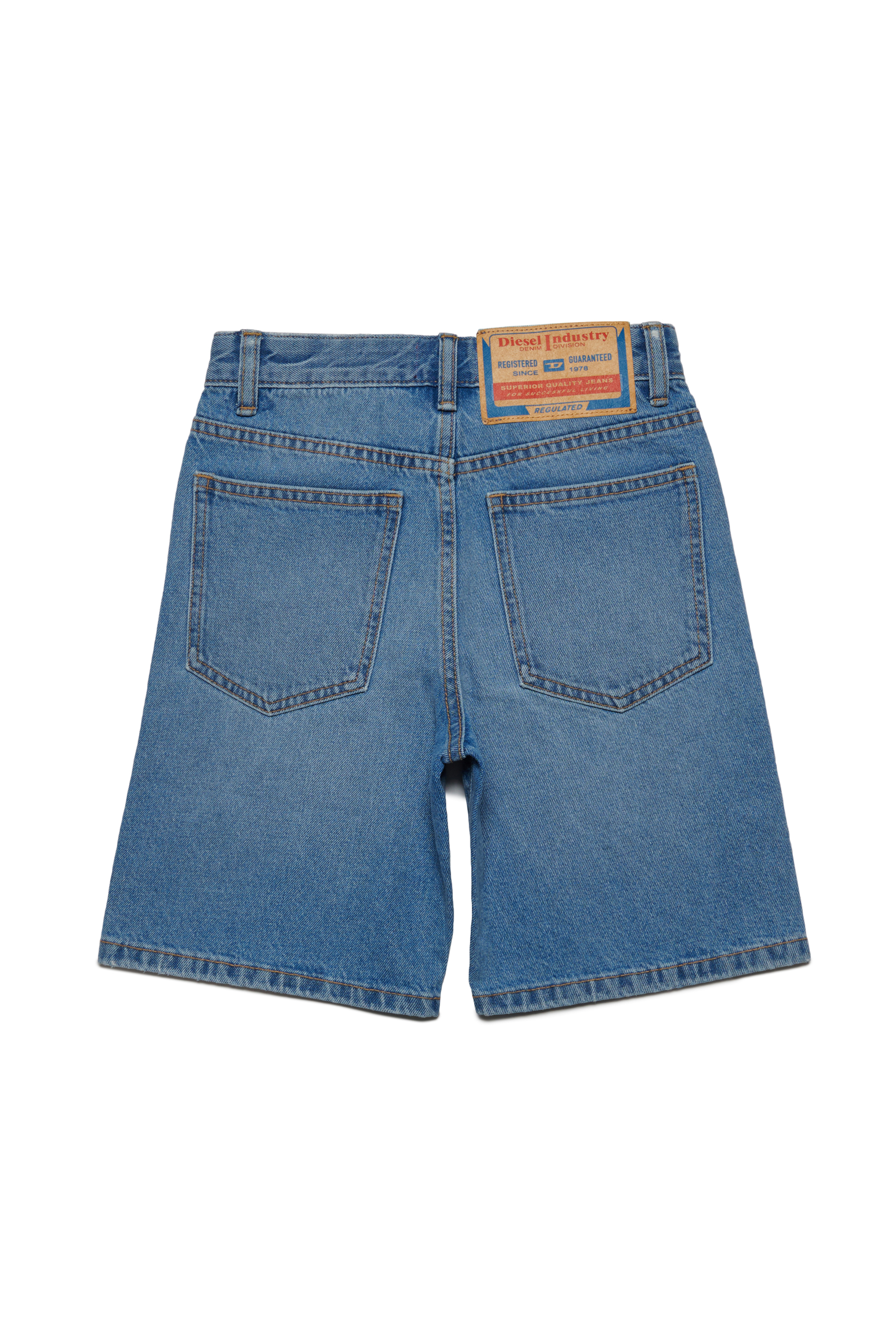 Diesel - D-MACS-SH-J, Uomo Bermuda in denim in Blu - Image 3