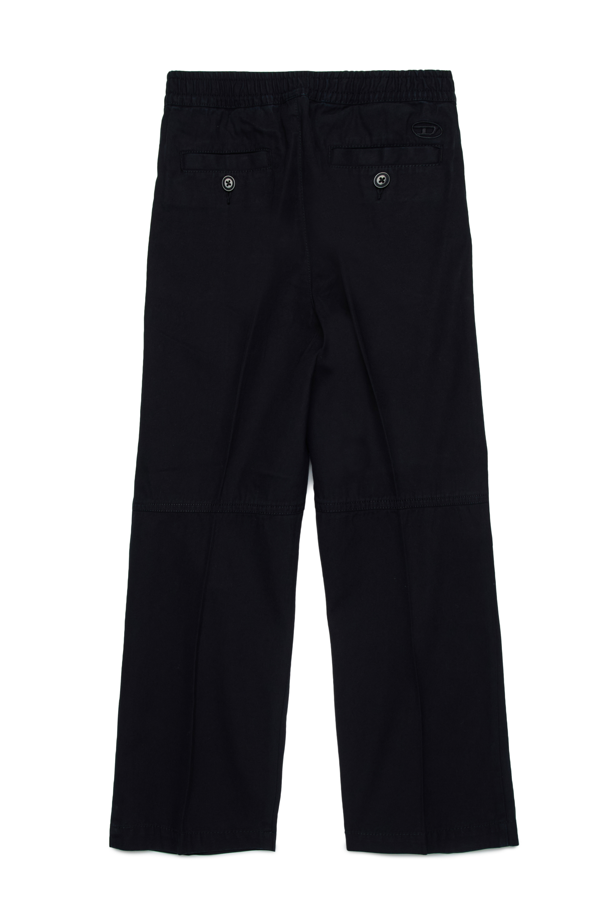 Diesel - PTINO, Uomo Pantaloni stile workwear con logo Oval D in Nero - Image 2