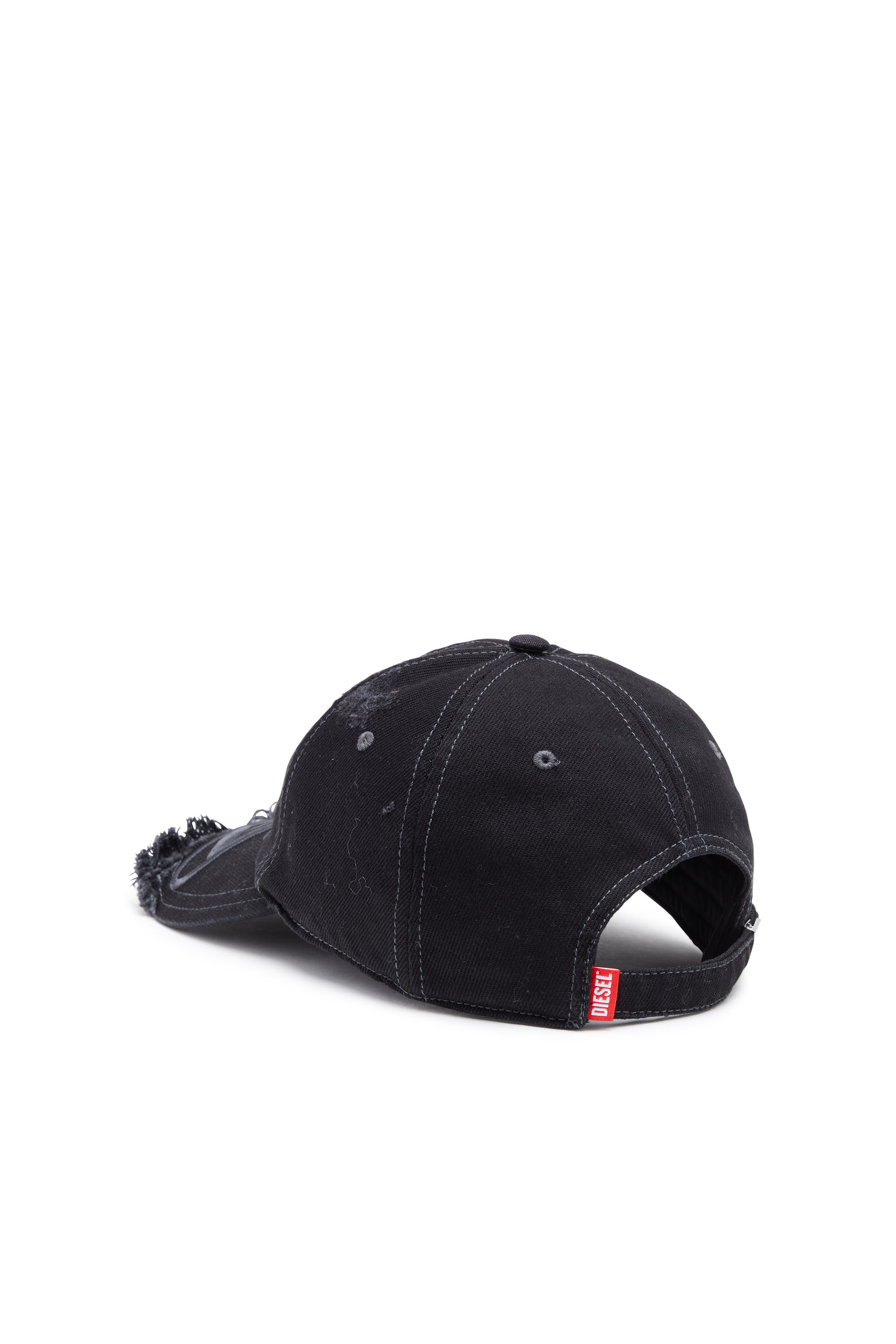 Diesel - C-JARL, Man Baseball cap with embroidered peak in White - Image 2